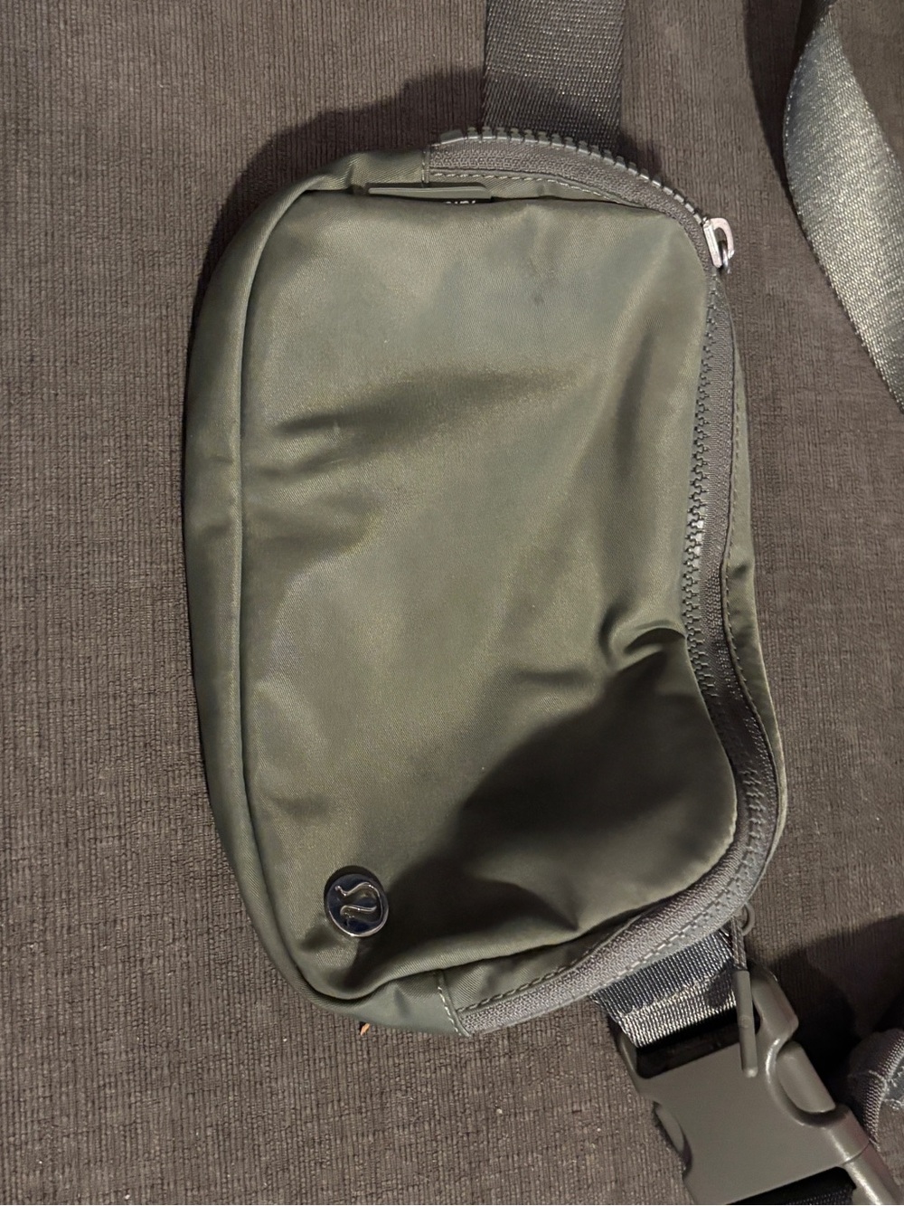 Lululemon Olive Green Crossbody Sling Bag